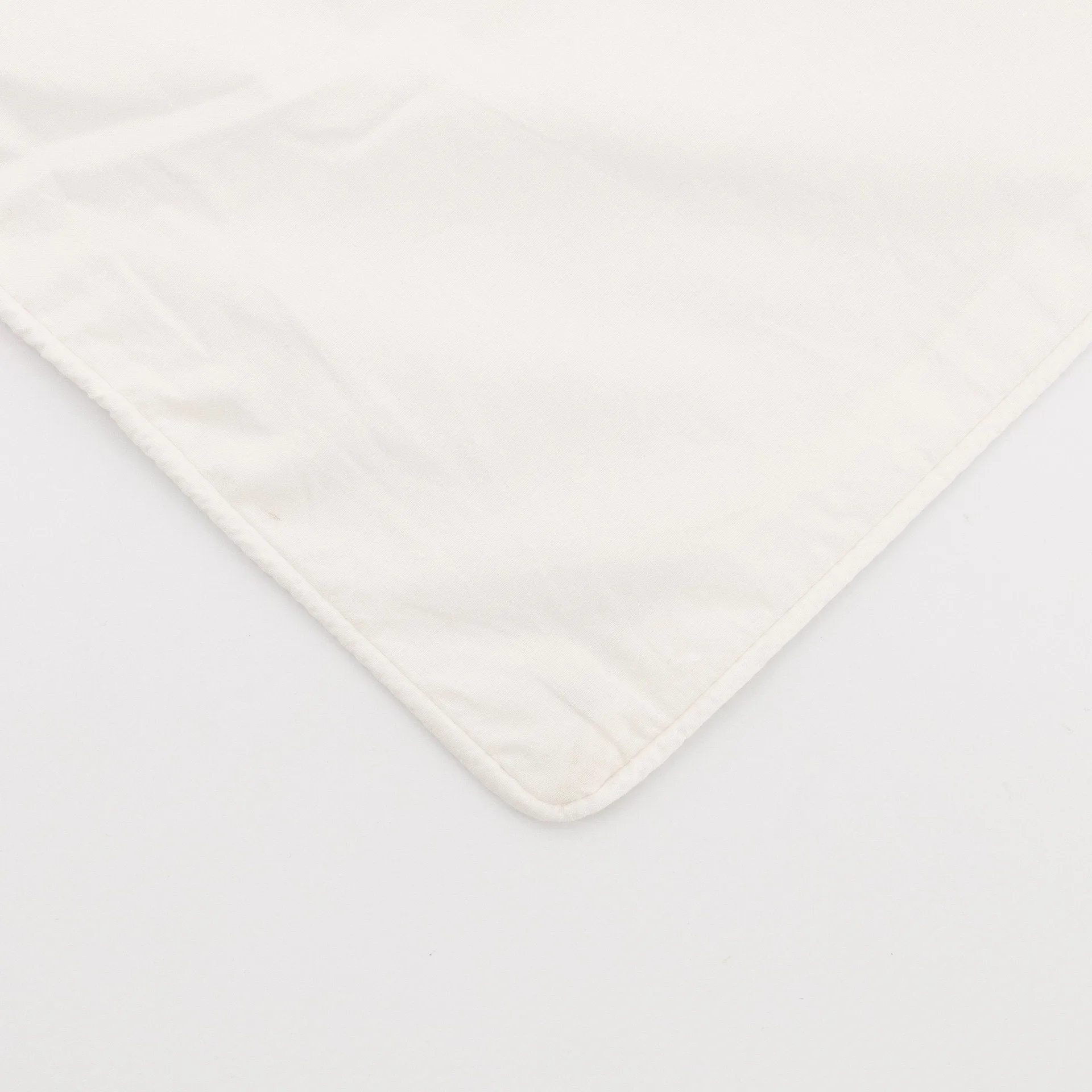 200TC Duvet Set With Piping Detail-White