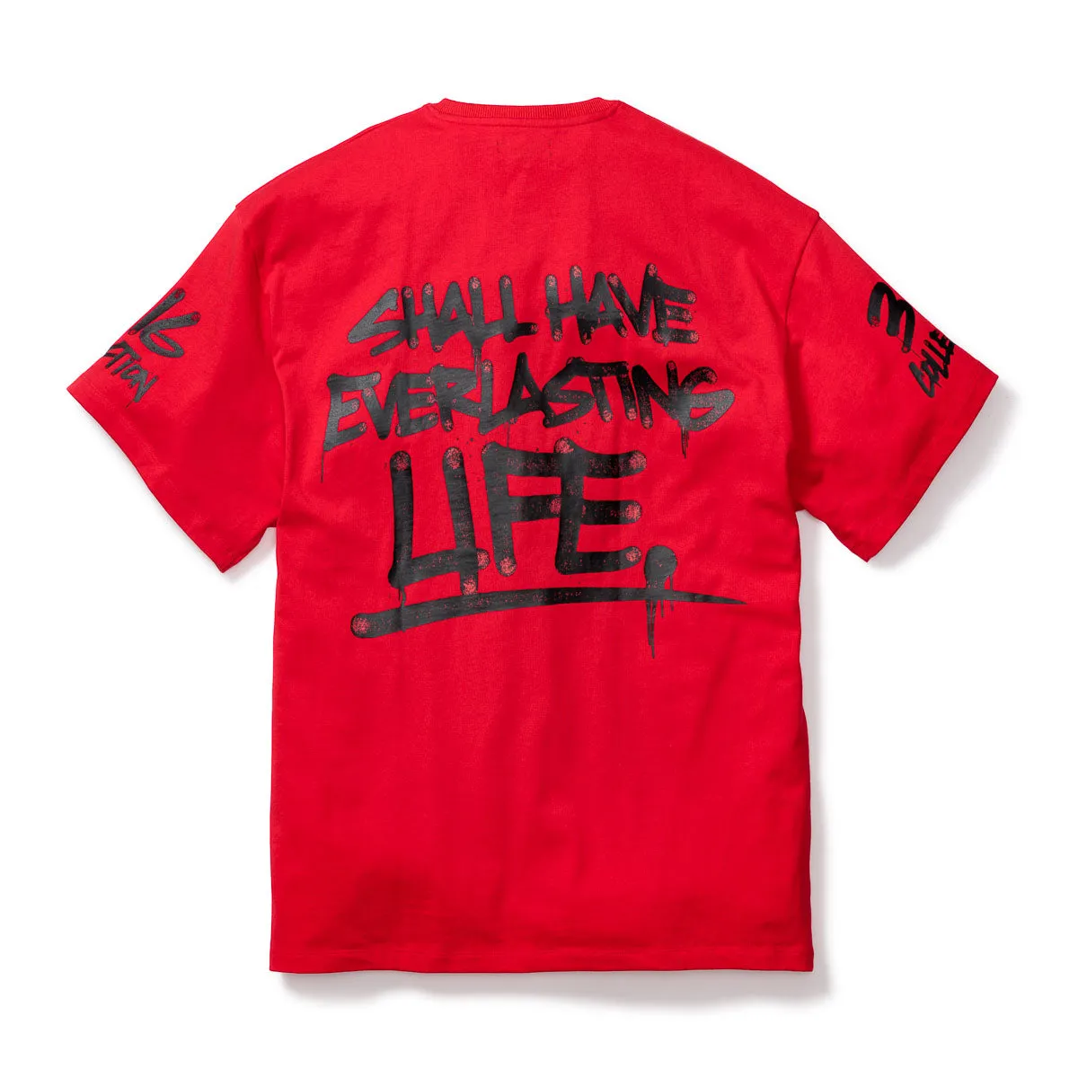 3:16 Eternal Life Oversized Tee - Red