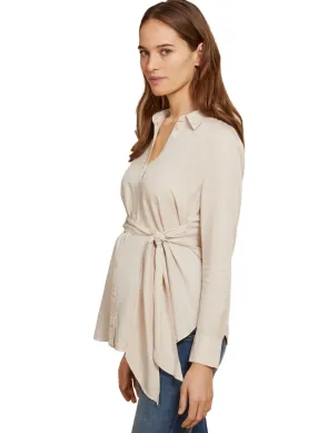 Aiden Maternity Tie Shirt