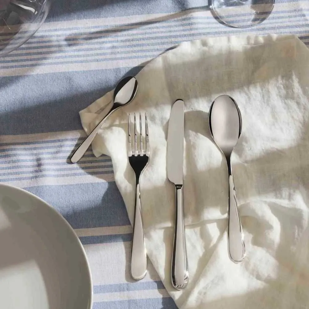 Alessi 5180S24M Nuovo Milano steel cutlery set 24 pieces