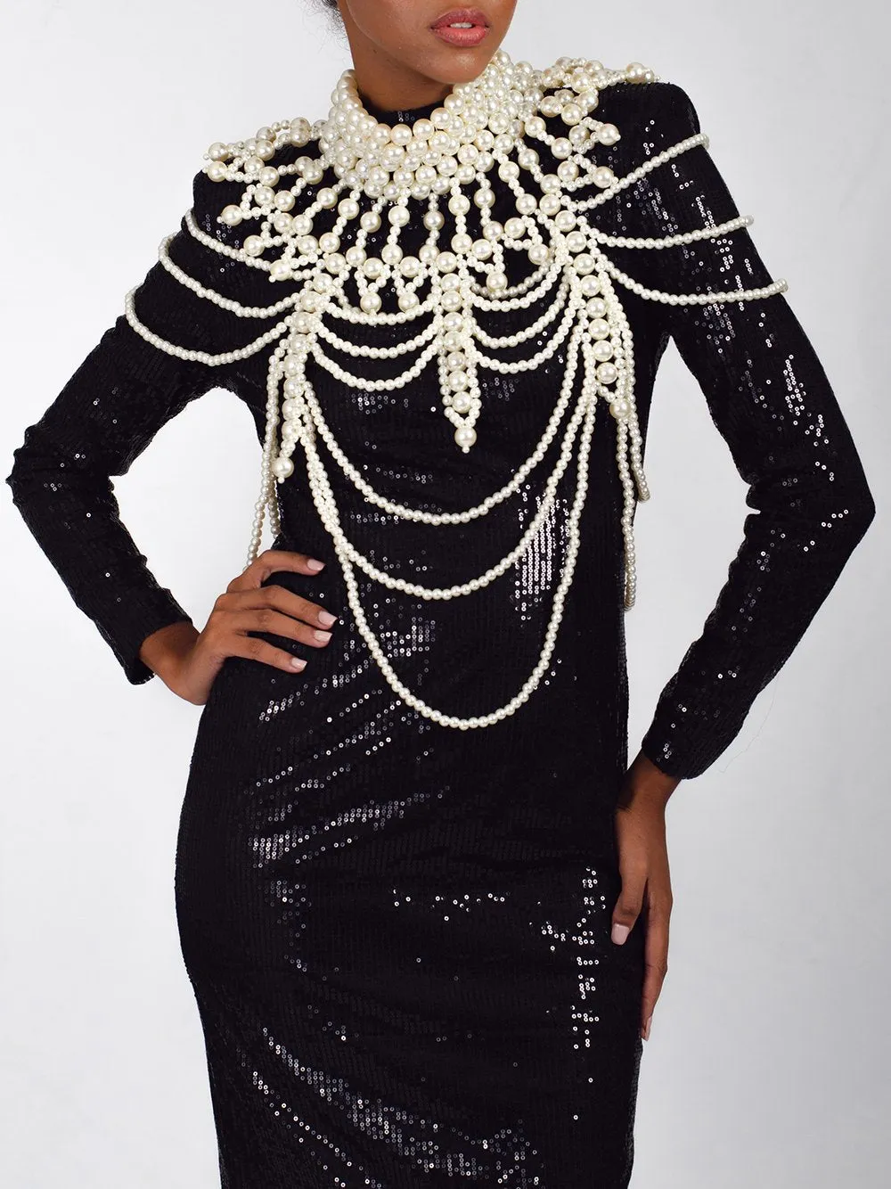 ALICE Sequins Maxi Dress