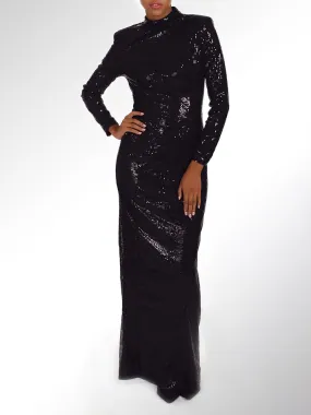 ALICE Sequins Maxi Dress