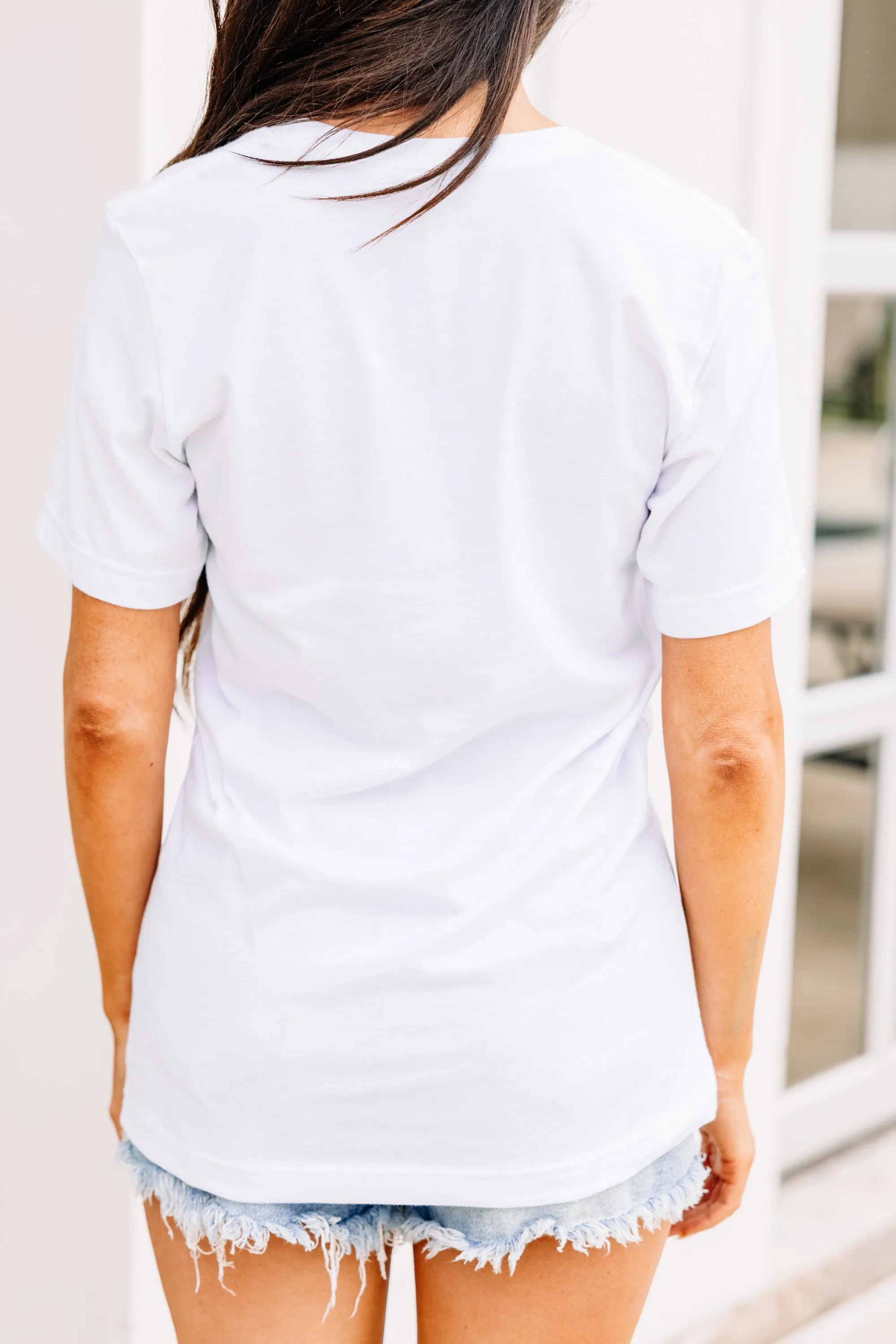 America Baby White Graphic Tee