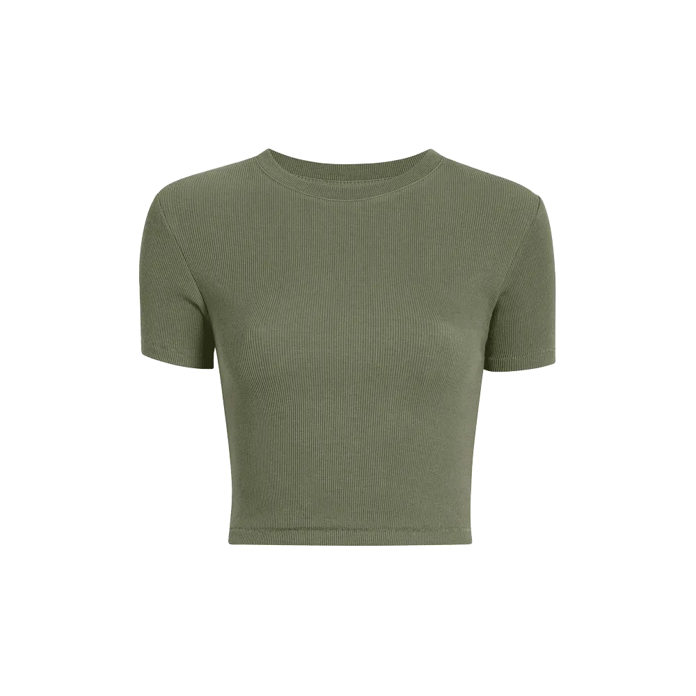 Baby Tee | Olive