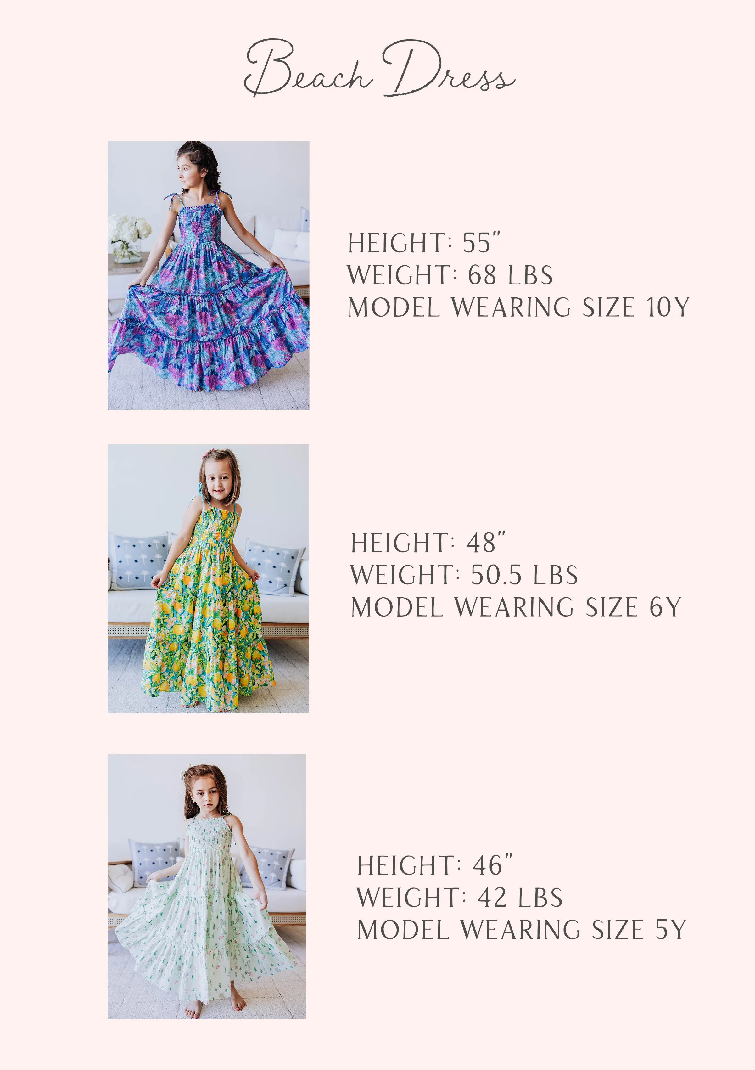 Beach Dress - Wild Roses