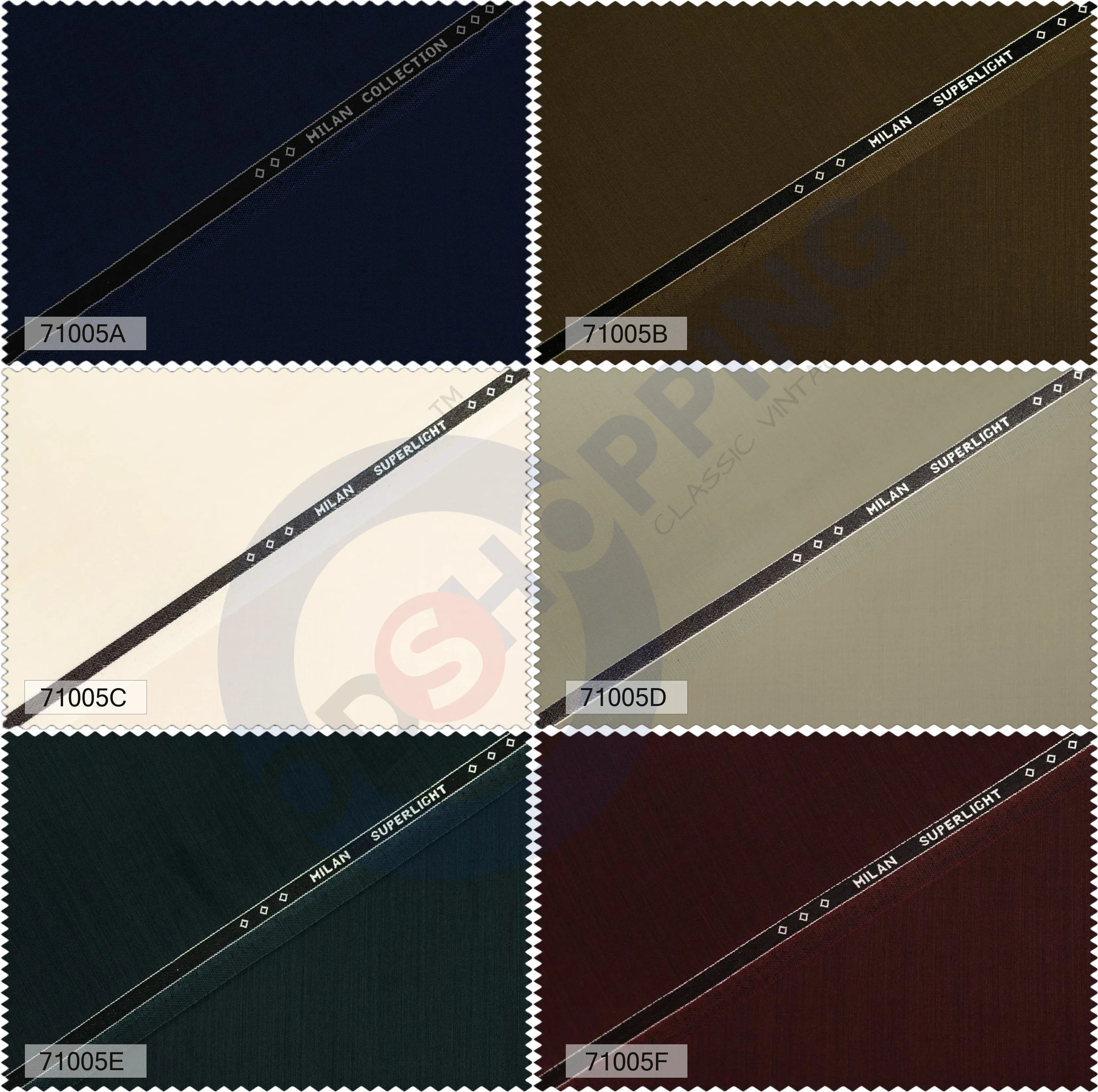 Bespoke 2 Piece Suit - MILAN Super Fine Luxury Wool Suitings