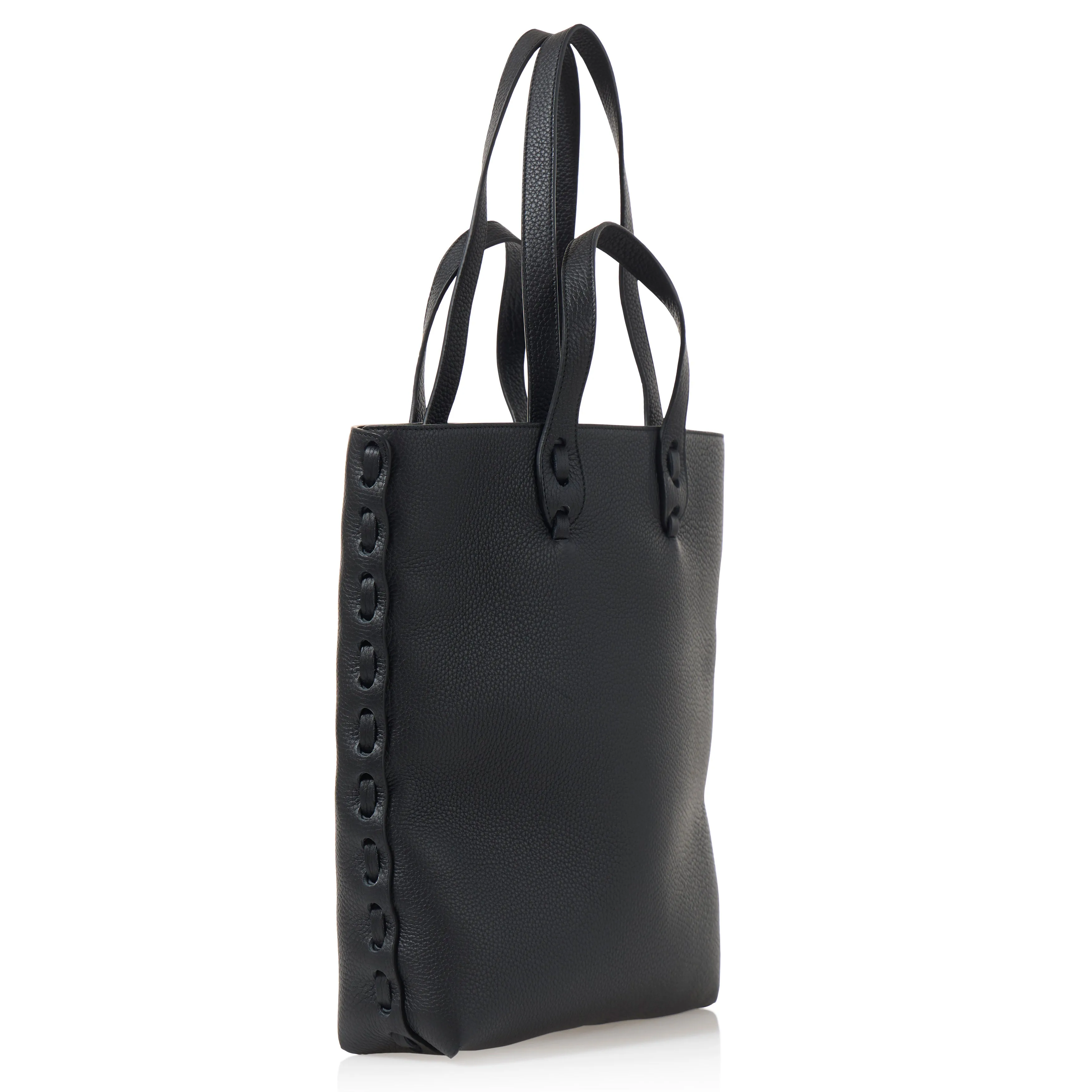Bull Leather Tote Bag - Long