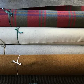 Burel thick fulled wool fabric