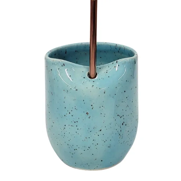 Ceramic Sipper Cup - Turquoise