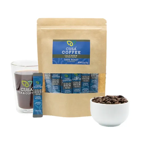 Dark Roast Instant Coffee by Cusa Tea & Coffee