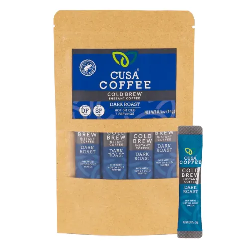 Dark Roast Instant Coffee by Cusa Tea & Coffee