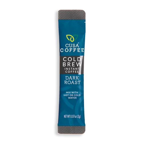 Dark Roast Instant Coffee by Cusa Tea & Coffee