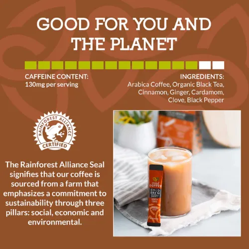 Dirty Chai Instant Coffee by Cusa Tea & Coffee