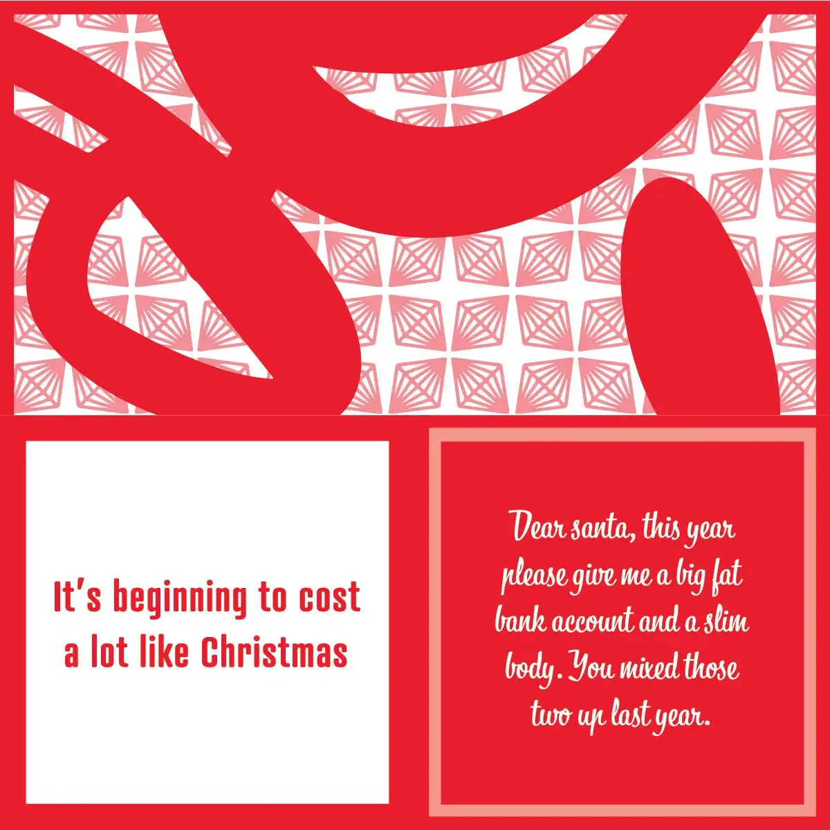 Drinks On Me Cocktail Napkins - Christmas