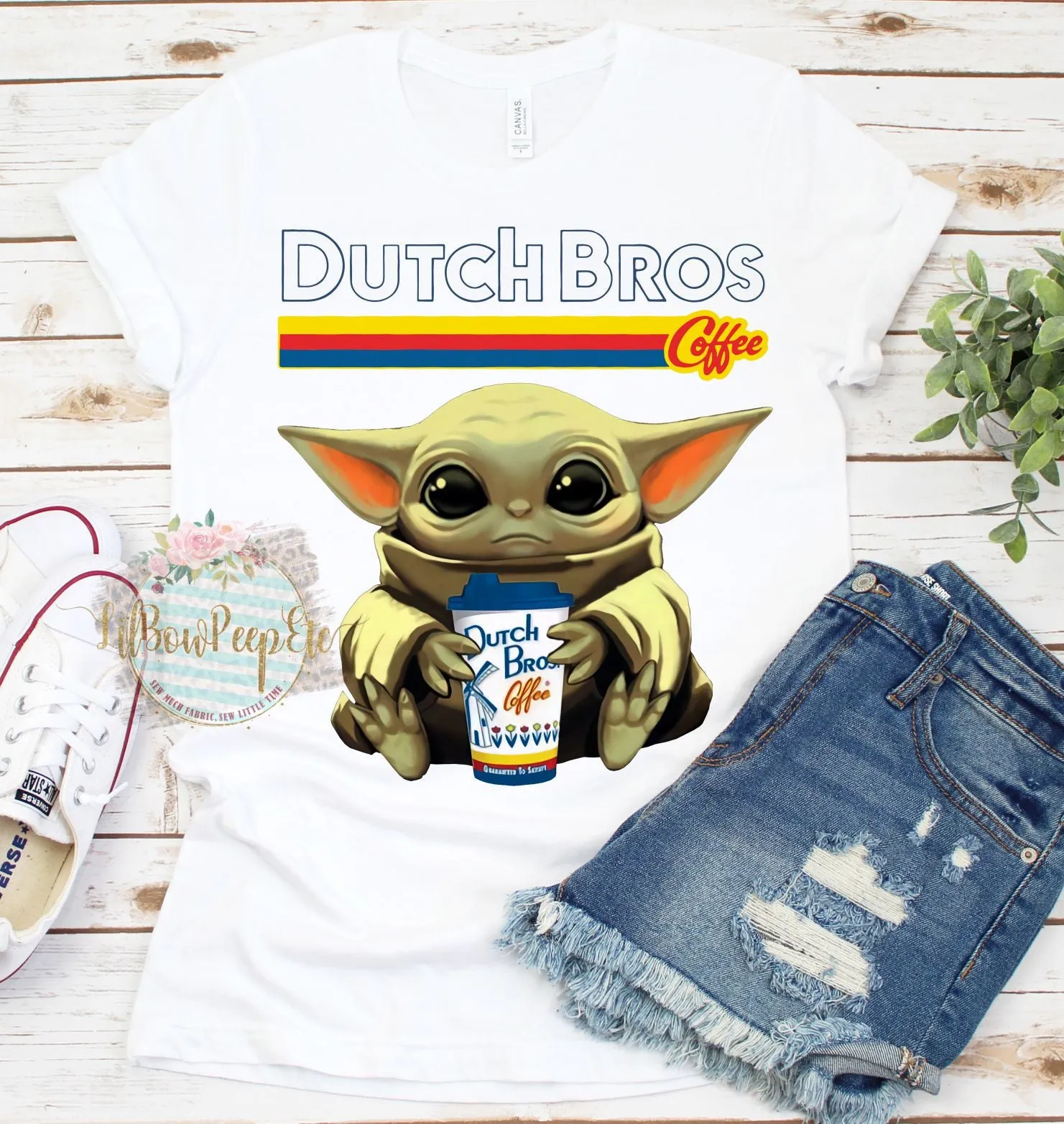 Dutch Bros Yoda Coffee