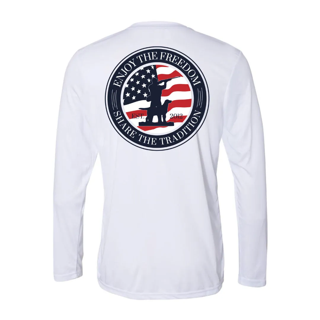 Enjoy the Freedom LS Sun Tech T-Shirt