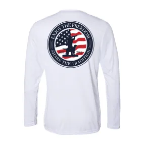 Enjoy the Freedom LS Sun Tech T-Shirt