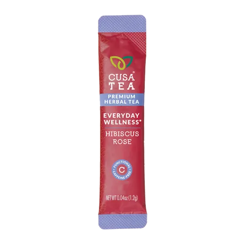 Everyday Wellness: Hibiscus Rose Herbal Tea by Cusa Tea & Coffee