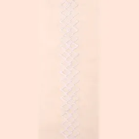 Flower Motif Embroidery Patti Cute Applique Badge Des-186