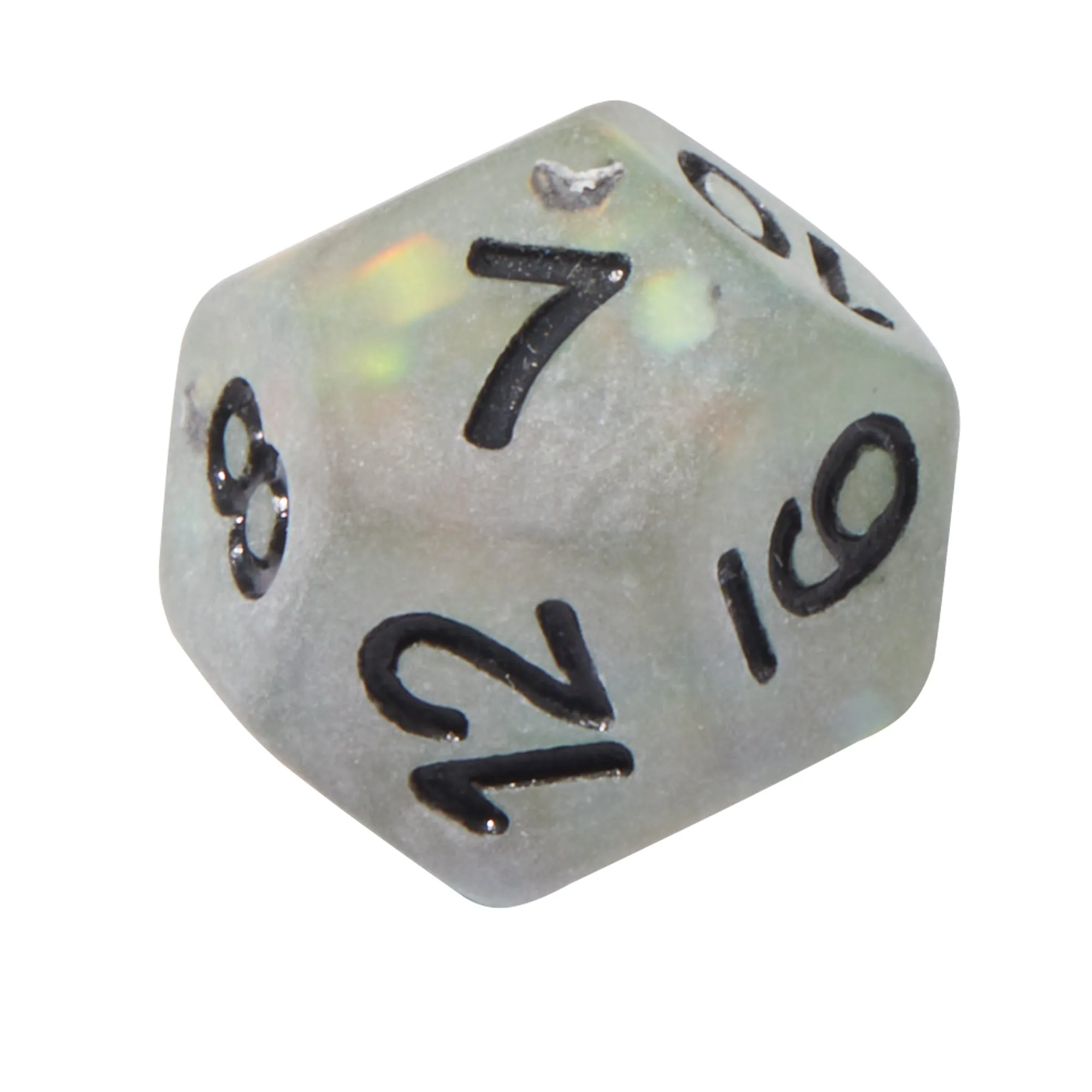 Frosted Mermaid Kelp Resin 7pc Dice Set