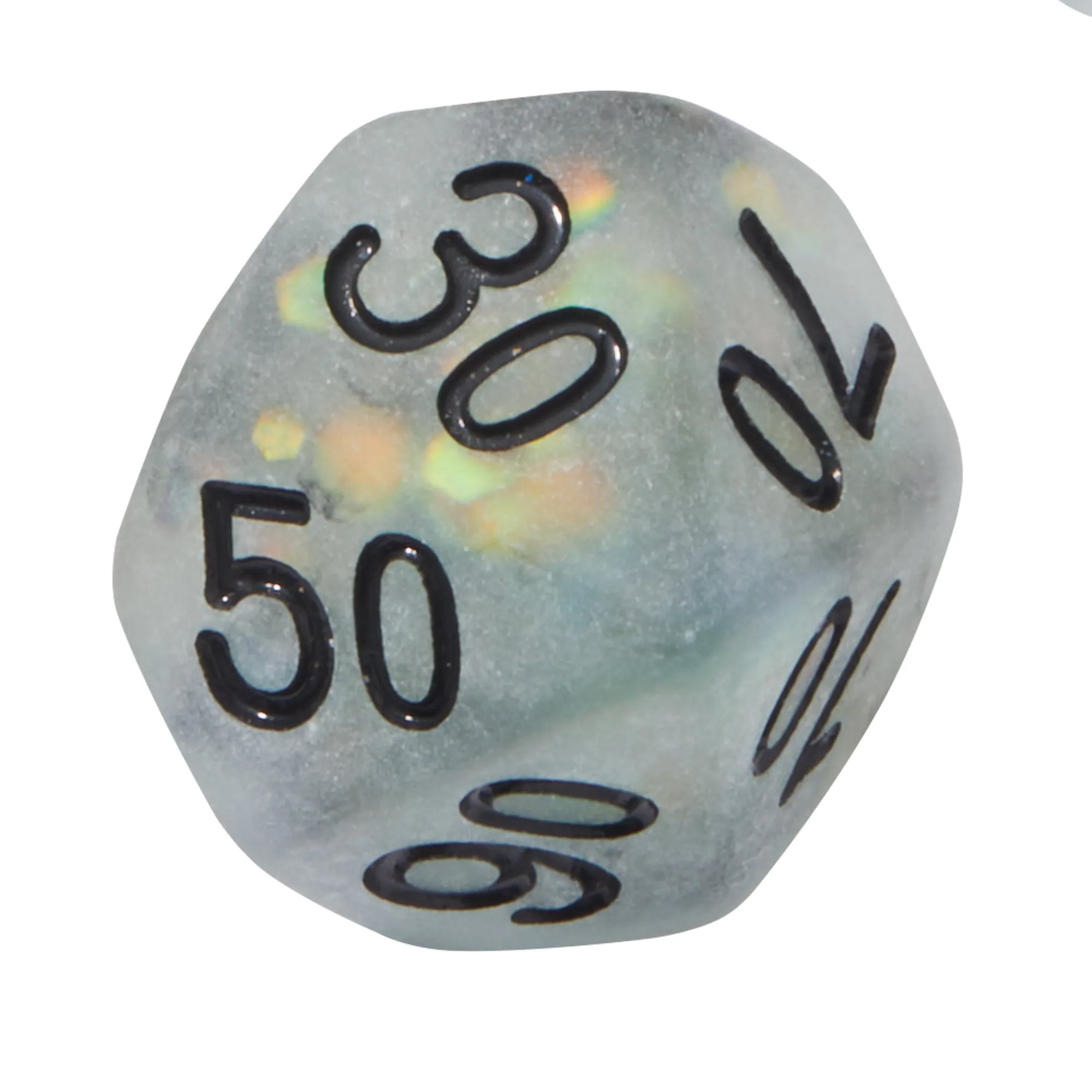 Frosted Mermaid Kelp Resin 7pc Dice Set