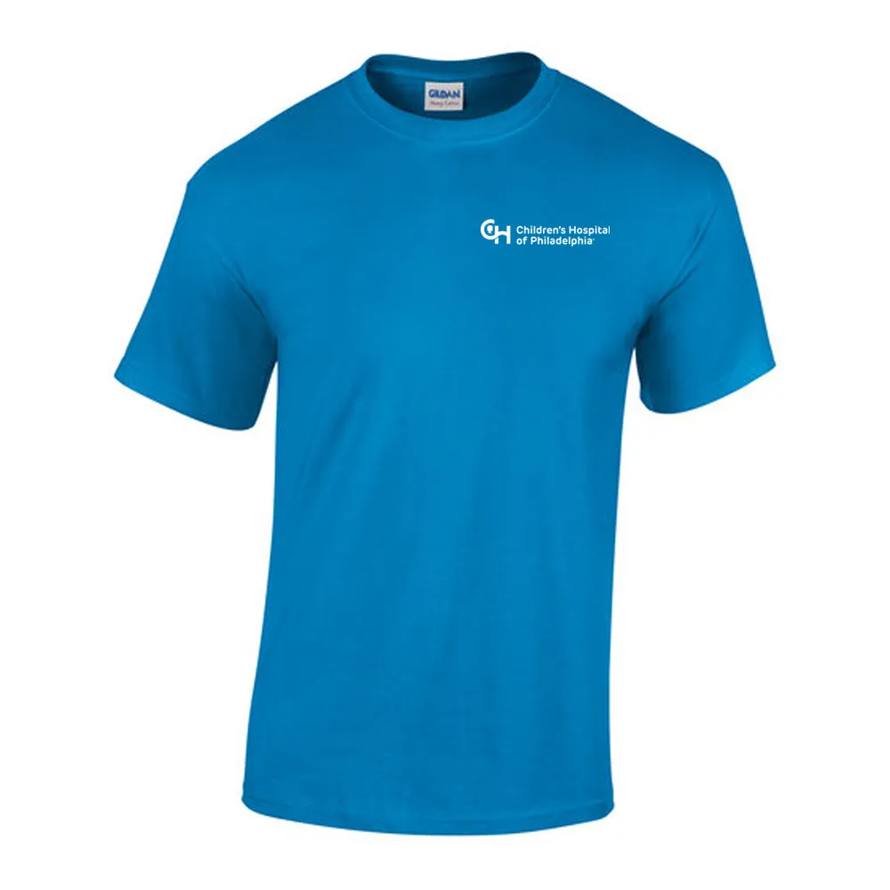 Gildan Adult Heavy Cotton 5.3 oz Bright Color T-Shirt With White CHOP Logo