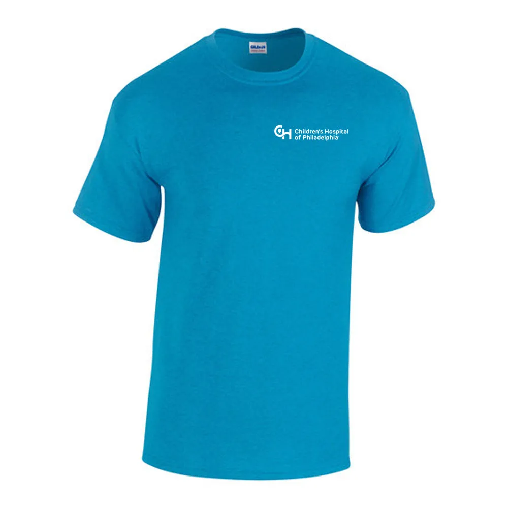 Gildan Adult Heavy Cotton 5.3 oz Bright Color T-Shirt With White CHOP Logo
