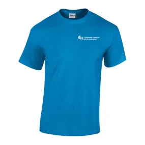 Gildan Adult Heavy Cotton 5.3 oz Bright Color T-Shirt With White CHOP Logo