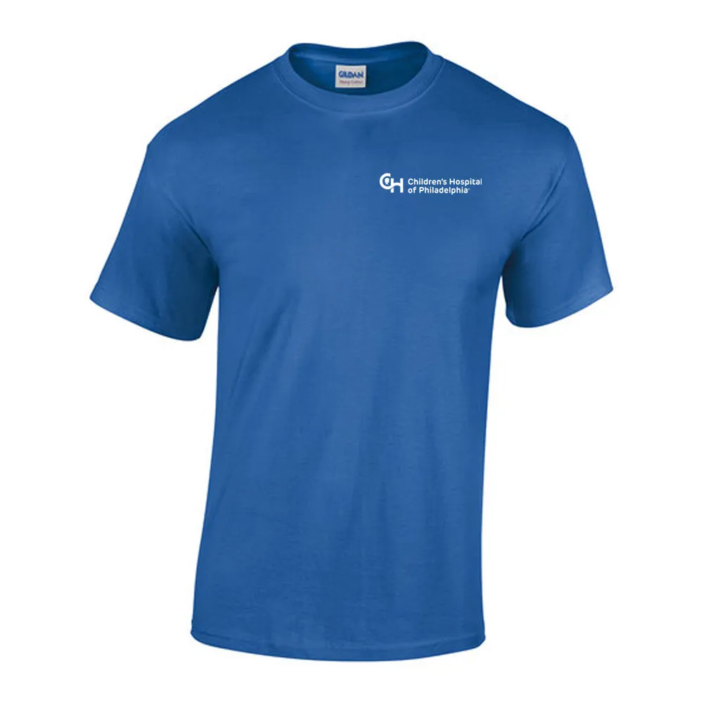 Gildan Adult Heavy Cotton 5.3 oz Bright Color T-Shirt With White CHOP Logo