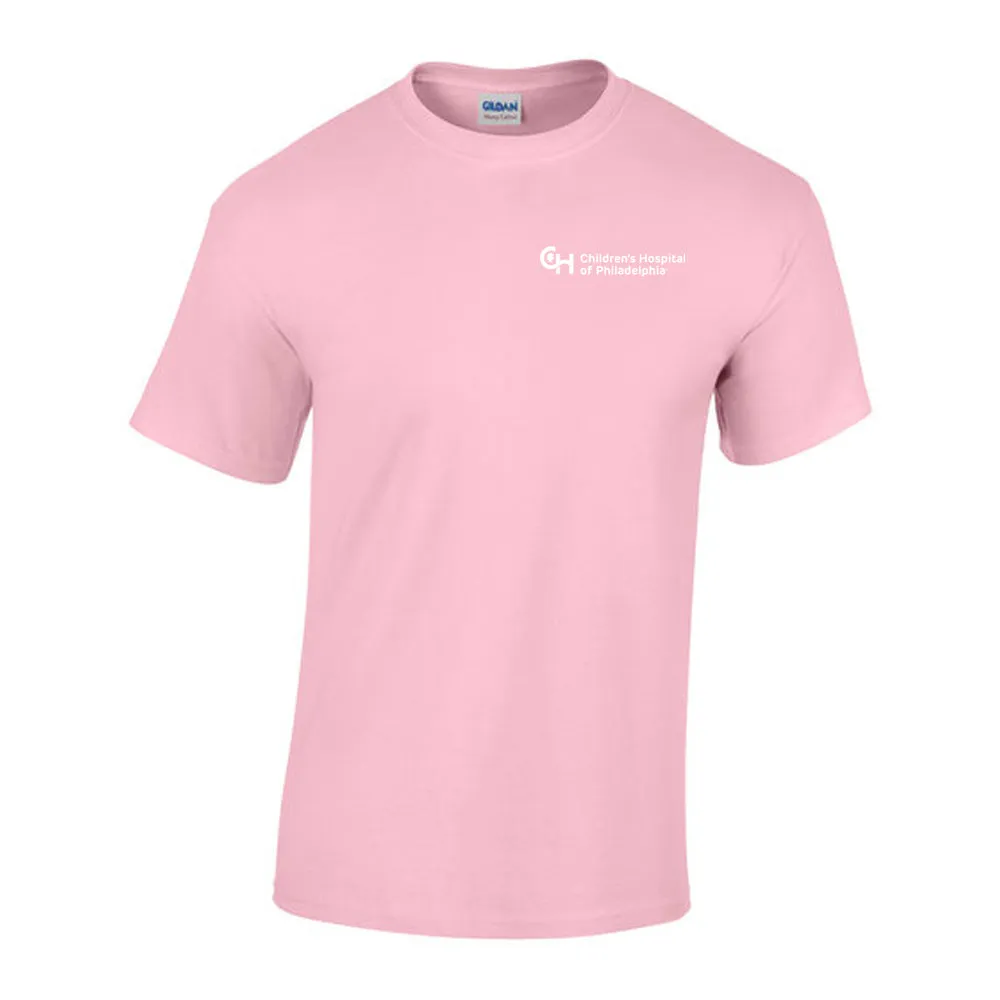 Gildan Adult Heavy Cotton 5.3 oz Bright Color T-Shirt With White CHOP Logo