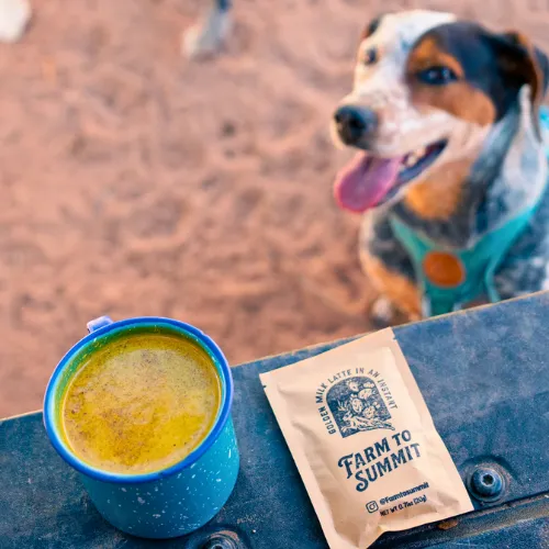 Golden Milk Turmeric Latte by Farm to Summit