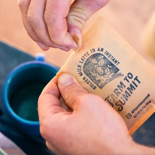 Golden Milk Turmeric Latte by Farm to Summit