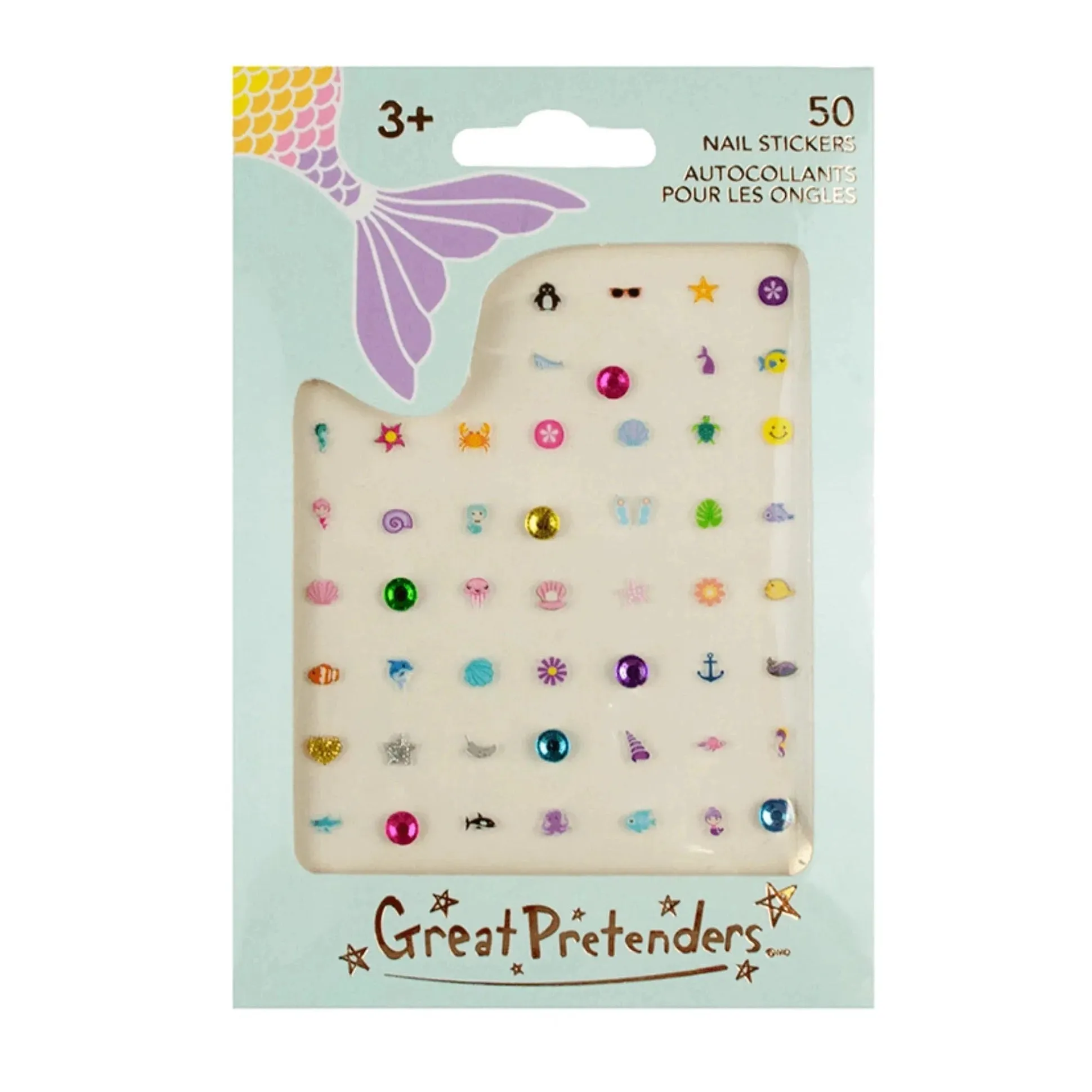 Great Pretenders Mermaid Nail Stickers