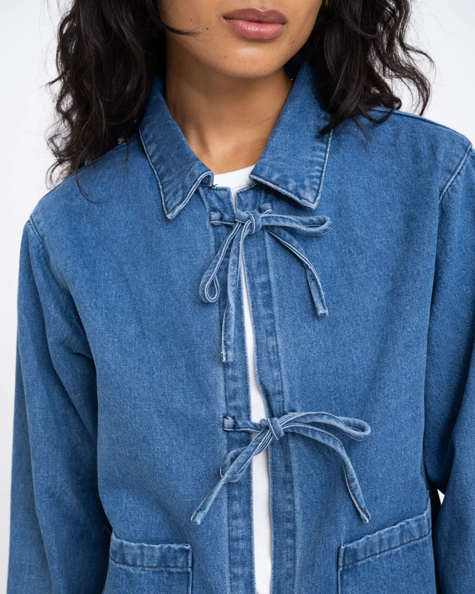 Jelly Denim Blouse
