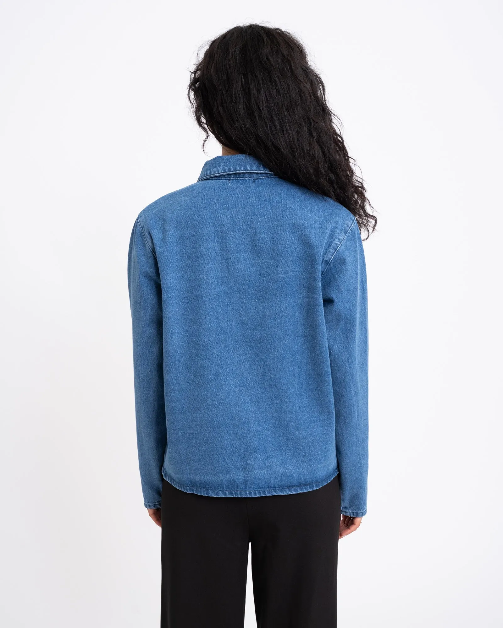 Jelly Denim Blouse