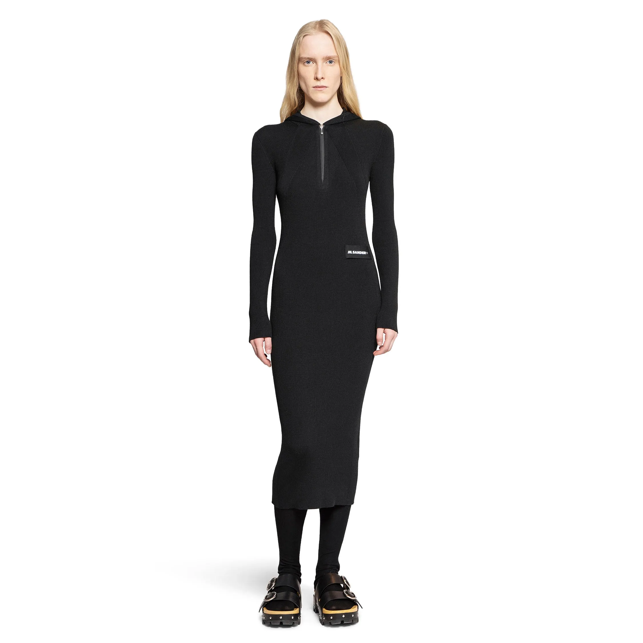 JIL SANDER WOMAN BLACK DRESSES