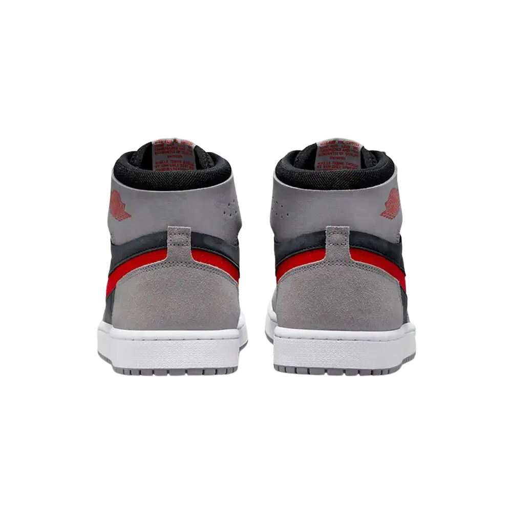 JORDAN 1 HIGH ZOOM AIR CMFT 2 BLACK FIRE RED CEMENT (M)