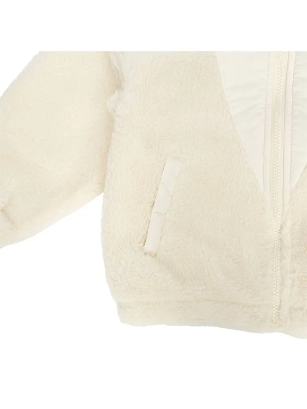 Kids Fleece Zip up 1100009410 WHITE
