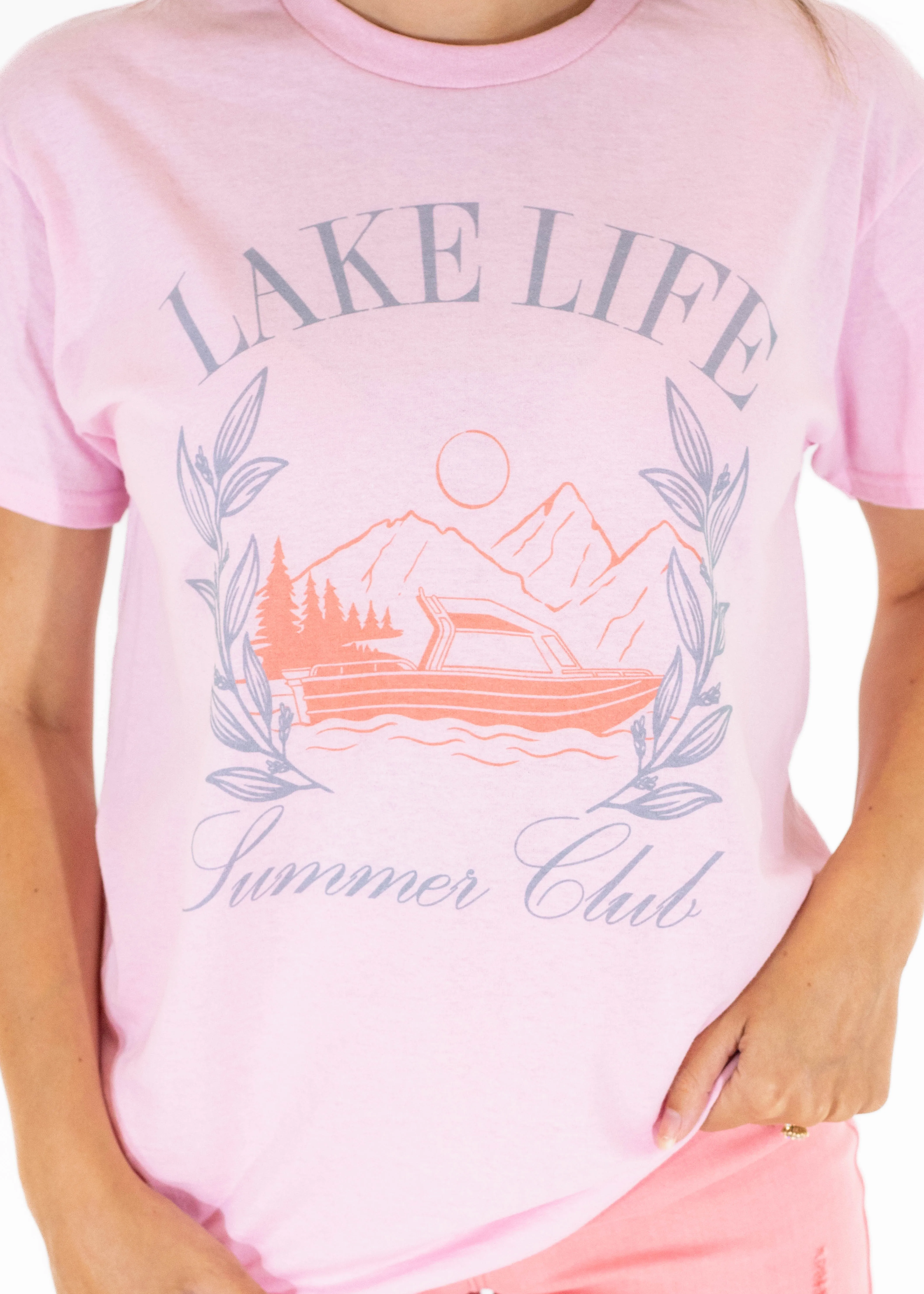 Lake Life Summer Club Tee FINAL SALE
