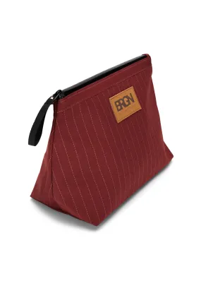 Large Pouch - Russet Pinstripe