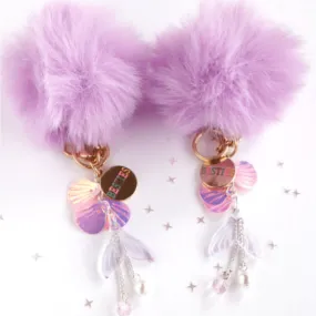Lauren Hinkley Ethereal Mermaid BFF Pom Pom Keyring
