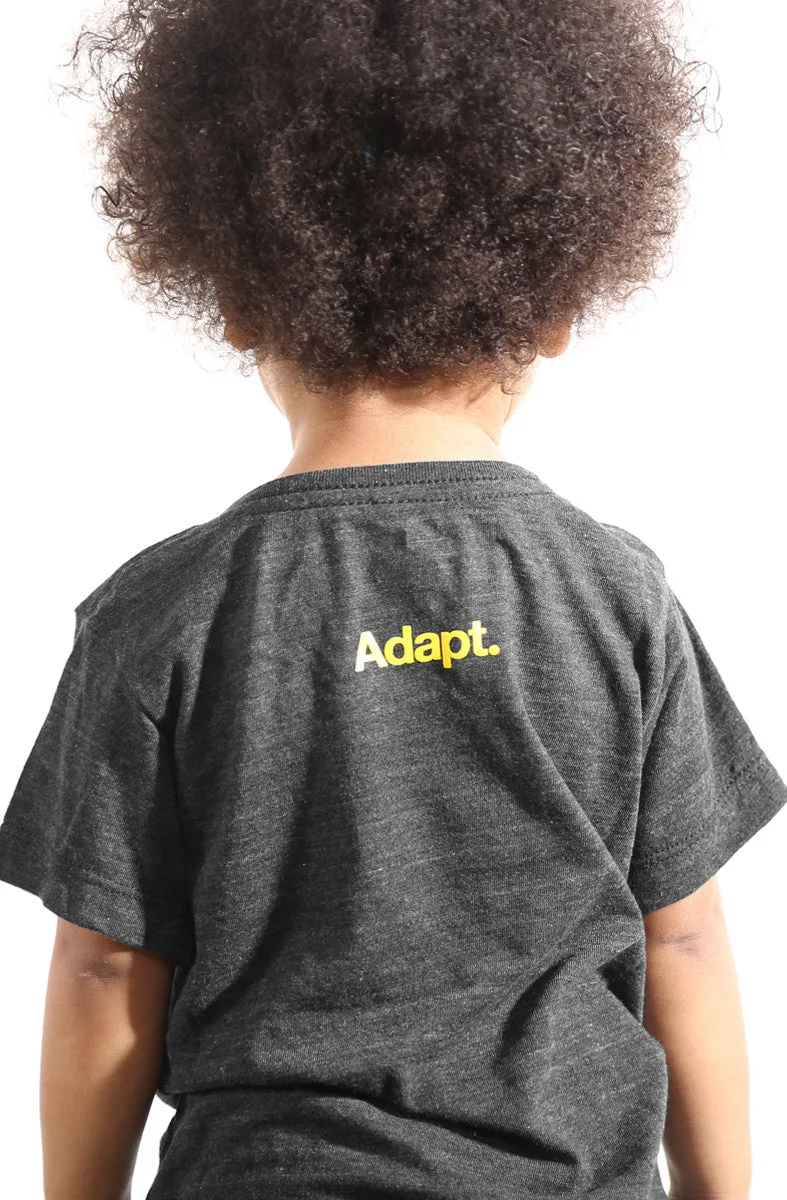 Let's Go Exploring (Baby Black Heather Tee)