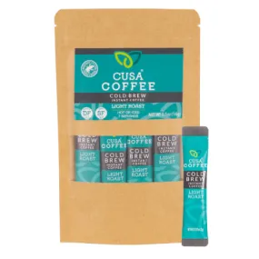 Light Roast Cold Brew Instant Coffee by Cusa Tea & Coffee