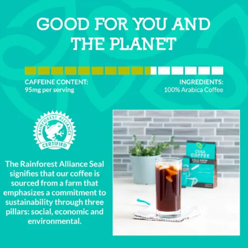 Light Roast Cold Brew Instant Coffee by Cusa Tea & Coffee