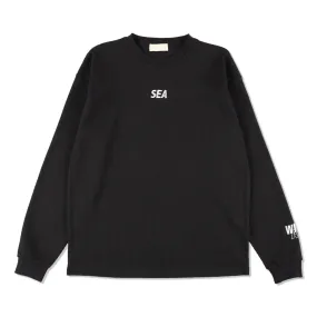 L/S Waffle Tee Black WDS-O-ESS-24-Q3-WAF-02