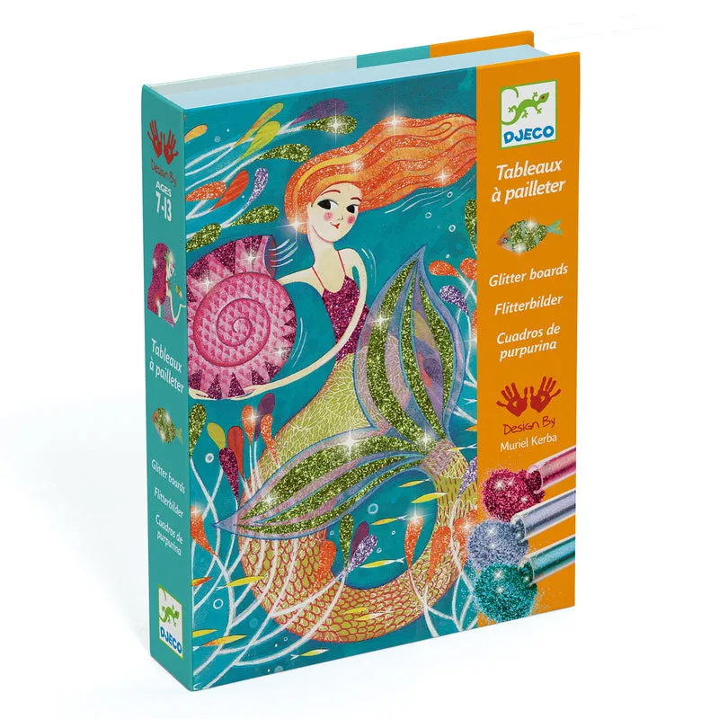 Mermaids Glitter Boards