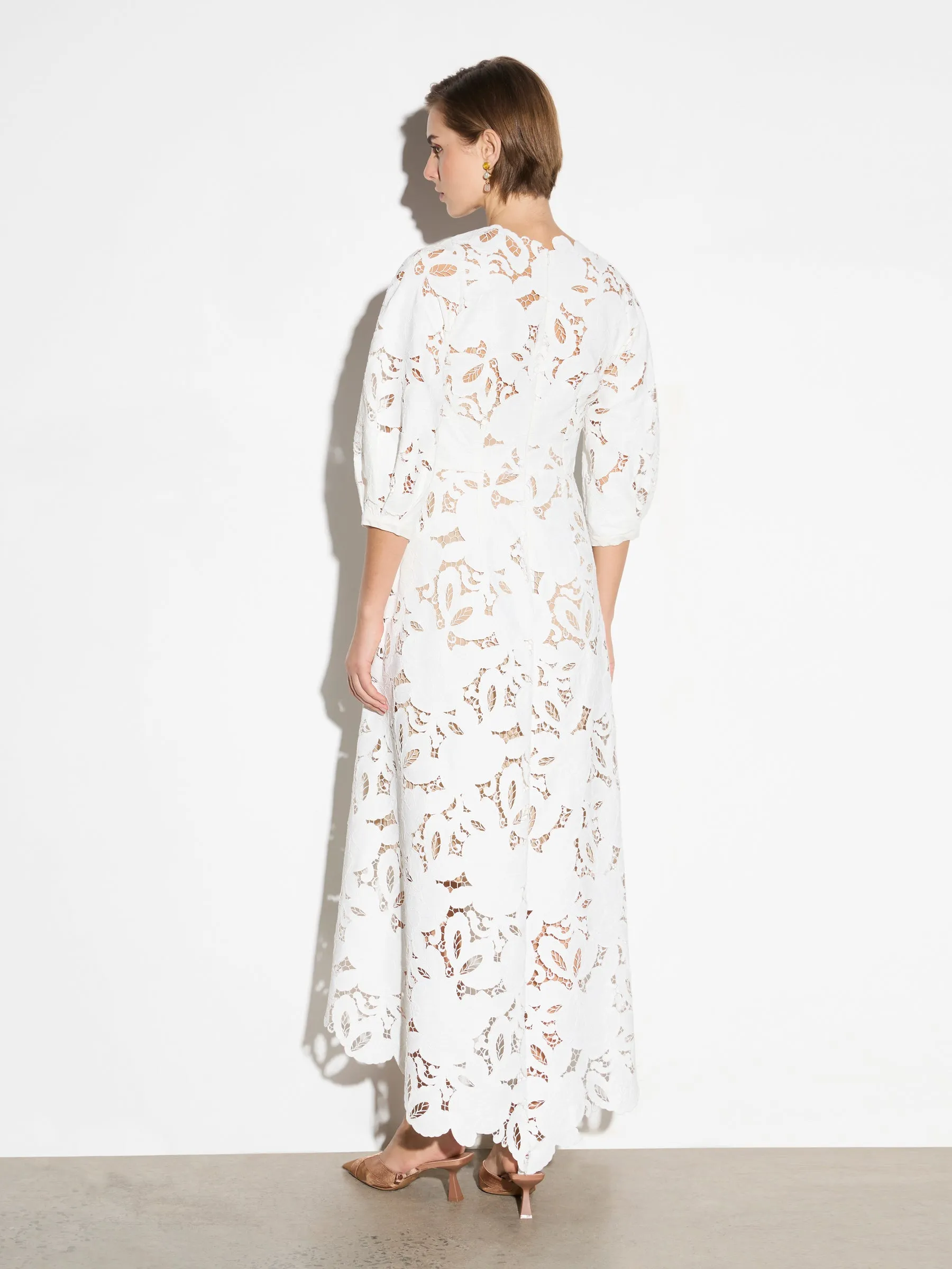 Monte Carlo Dress - White