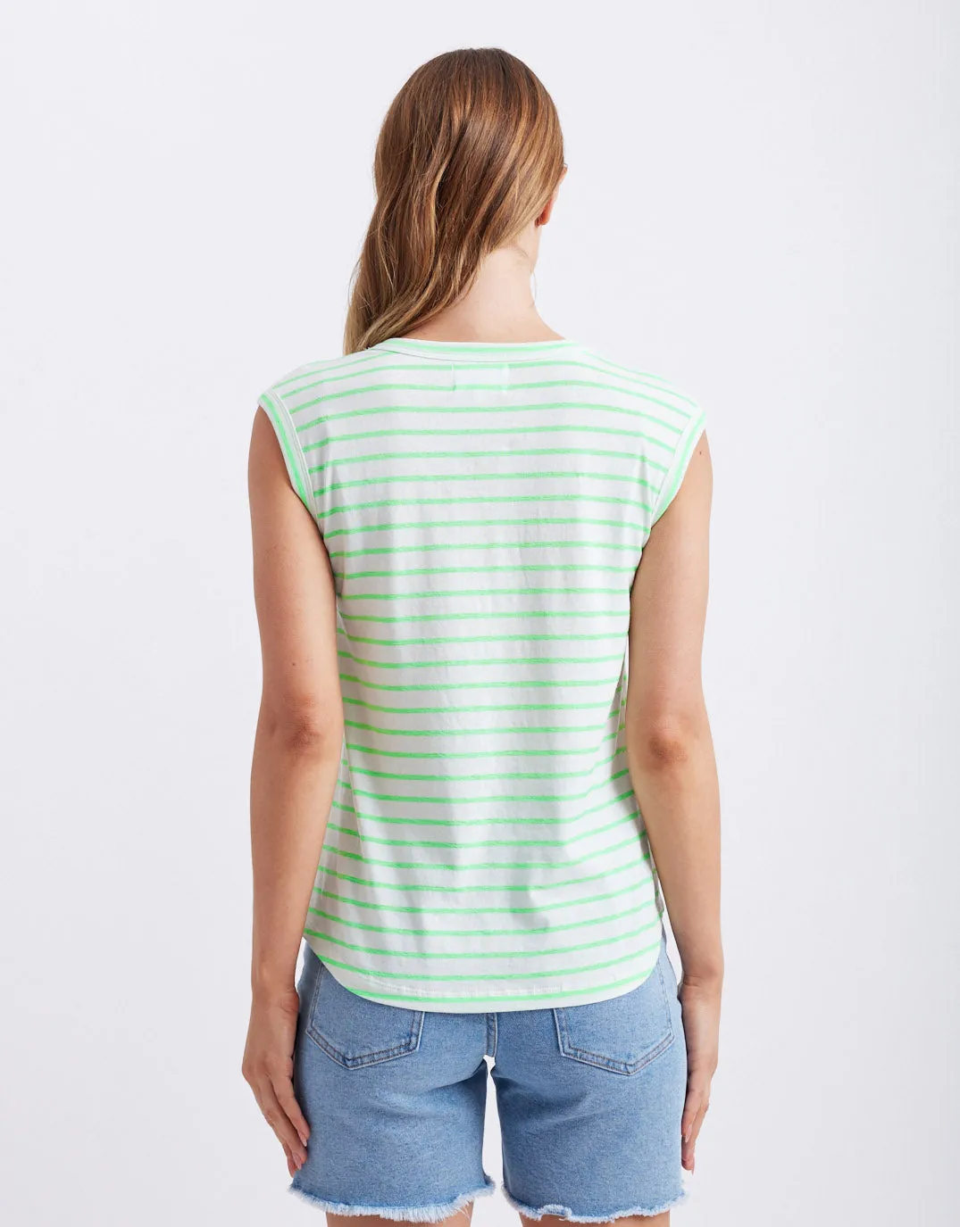 Neon Cali Tank - Neon Green
