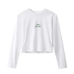 New Era Long Sleeve Baby Tee