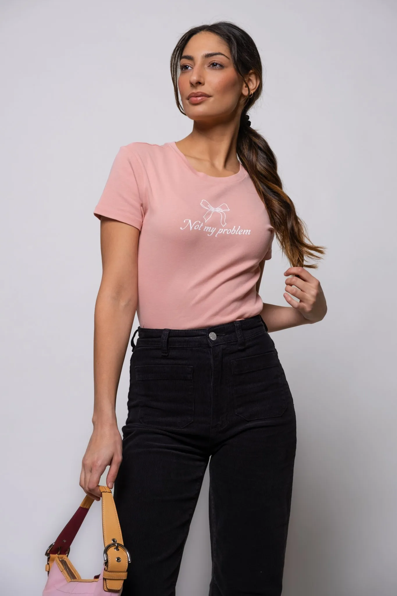 Not My Problem Baby Tee